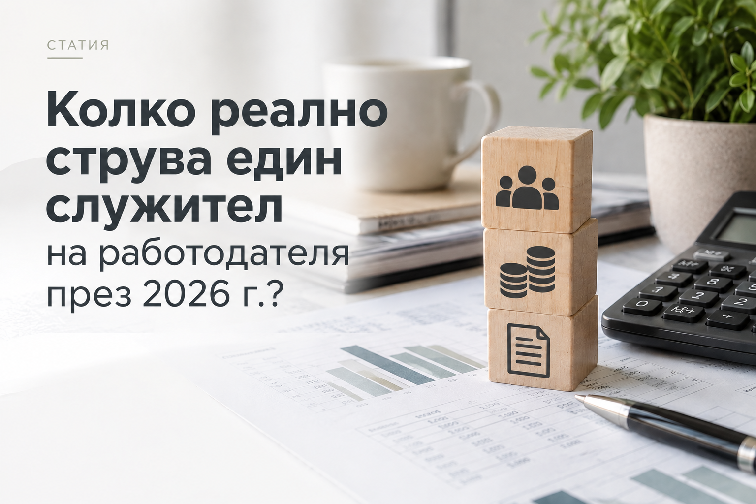 Колко реално струва един служител на работодателя през 2026 г.?